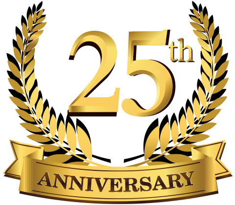 Logo 25thAnniversary 7 16 480x420