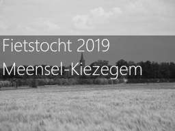 2019 | Meensel-Kiezegem